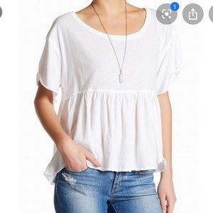 FREE PEOPPE BABYDOLL TEE